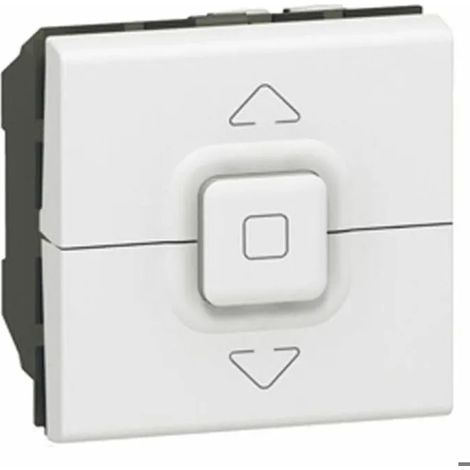 Legrand MOSAIC interruptor blanco para persianas enrollables