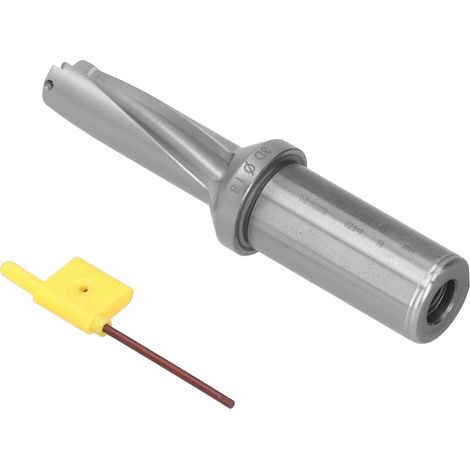 Foret U Barre Queue CNC Porte-Outil Jet d'Eau Percage Rapide Quincaillerie C25-3D18-57WC03 (1/5)