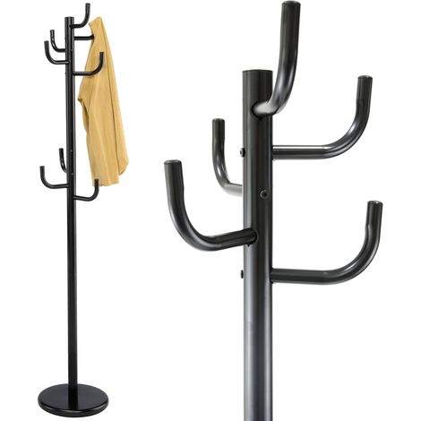 Cintre sur pied Wiktor 175 cm noir (1/5)