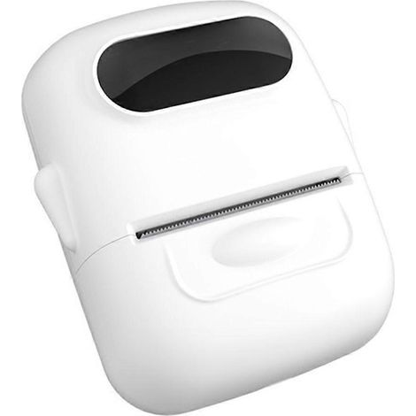 Imprimante d'étiquettes portable P50 avec porte-étiquettes, imprimante d'étiquettes Bluetooth, compatible avec les vêtements et l'usage domestique (1/5)