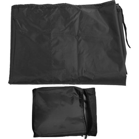 Lot 2 caches anti-poussière réfrigérateur – couverture micro-ondes décor cuisine – coton (1/5)