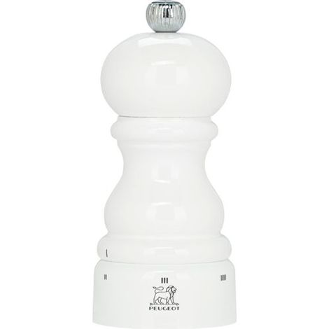 Peugeot Paris Salzmühle 12 cm uSelect Z weiß lackiert Holz