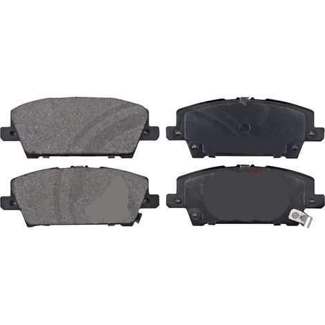 KIT PASTIGLIE FRENO ANTERIORI compatibile con HONDA CIVIC VIII (FN,FK,FD,FA) / PASTIGLIE FRENANTI AUTO OEM FDB1859 , / SOSTITUZIONE DIRETTA / BASSA POLVERE / SILENZIOSO (1/4)