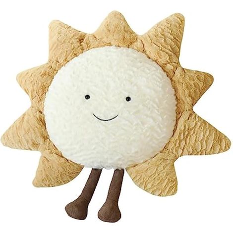 Coussin confortable motif étoiles lune canapé coussin charmant exquis (40 cm, soleil) (1/5)