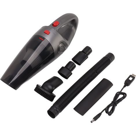 Aspirateur de voiture sans fil rechargeable, puissant et silencieux, idéal pour l'intérieur automobile et la maison. (1/5)