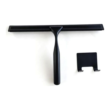 Raclette de douche multifonction en acier inoxydable pour salle de bain et vitres, pour portes en verre, carrelage, miroirs, voitures, outil de nettoyage de la maison (1/5)