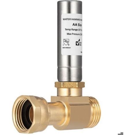Clapet anti-retour en laiton 3/4" - LON® - Anti-bélier - Horizontal/Vertical - Max 250 PSI (1/5)