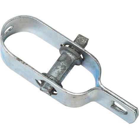 Werka Pro – Tendeur galvanisé n°2 – Acier galvanisé pour fixation de clôtures – Résistant à la corrosion – Usage extérieur jardin