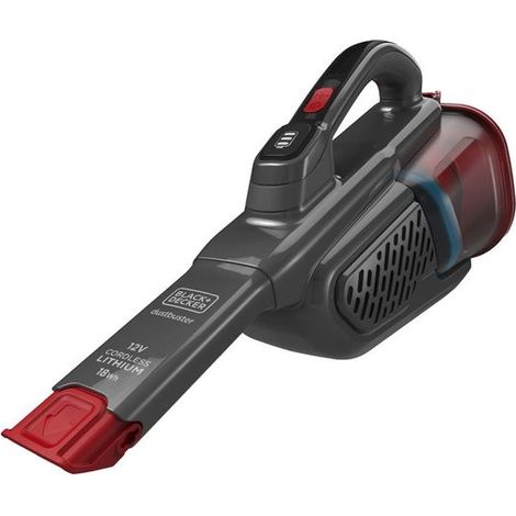 Black & Decker Dustbuster Aspiradora de mano negra y roja (1/2)