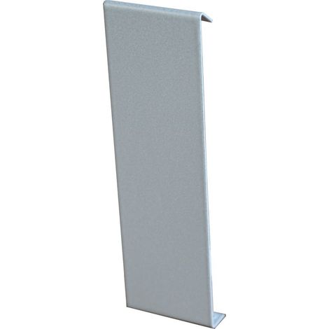 Jonction droite pour profilé clipsable - JOUPLAST - Gris - 140 mm (1/2)