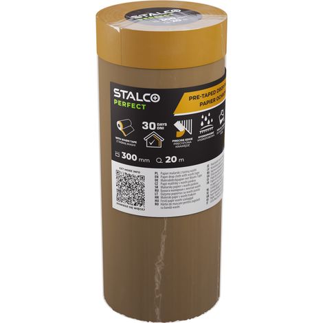 Carta protettiva Stalco con nastro Washi 300 mm x 20 m S043147600