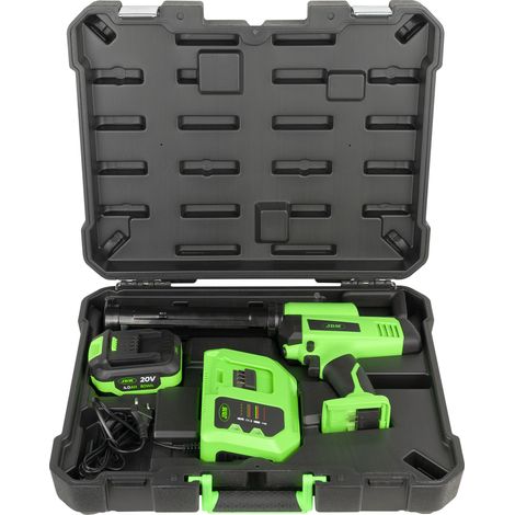 JBM60032C Akkubetriebene Silikonpistole mit Etui