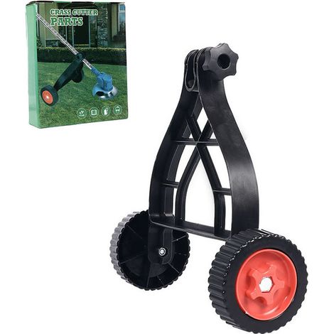 Filiyano – support universelle pour tondeuse – Roue de support universelle pour tondeuse à gazon avec support, système de roue mobile et réglable pour (1/5)