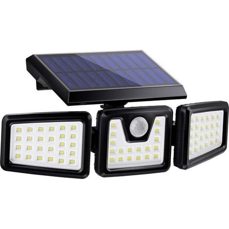 Projecteur solaire 3 têtesdétecteur de mouvement (1/5)