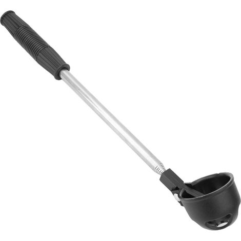 Canne télescopique légère en acier inoxydable 8 sections, ramasse-balles de golf portable extensible, outil de récupération de balles (1/5)