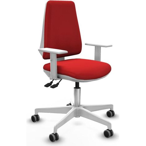Piqueras y Crespo B5B026G Silla de oficina ergonómica roja