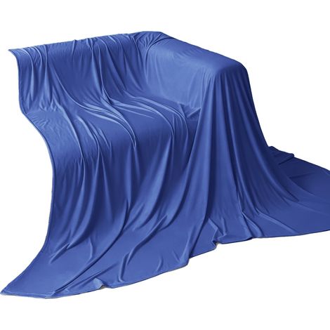 Manta refrescante, diseño transpirable, construcción ligera, 200x230cm-a, AZUL OSCURO (1/2)