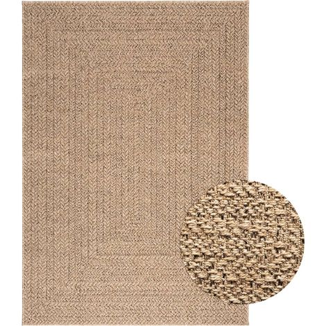 Maison Chic – Tapis extérieur 120x170 cm aspect jute – Résistant aux UV – Doux et durable – Pour terrasses, balcons et jardins (1/4)