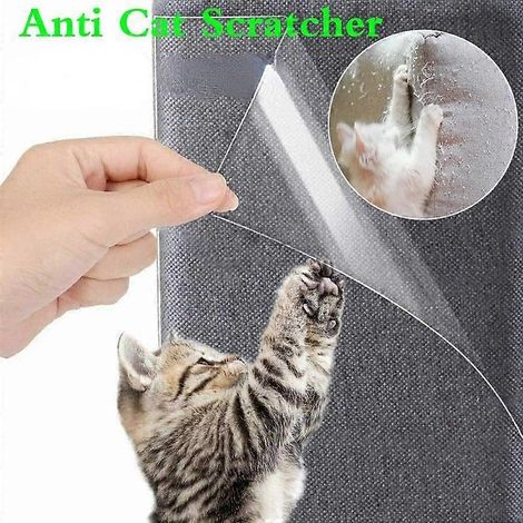 Protection anti-griffures pour chat, griffoir, protège-meubles, canapé, ruban répulsif, coussinets pour tapis (1/5)