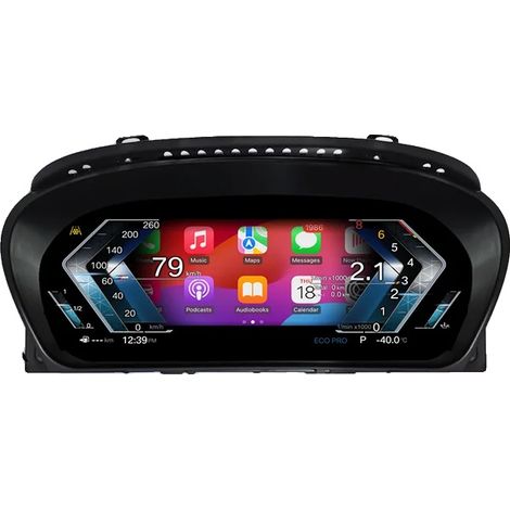 Panneau de tableau de bord numérique, CarPlay sans fil, compatibilité Android Auto, E71 avec CarPlay (1/2)