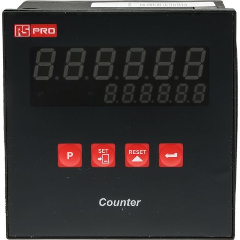 Compteur RS PRO Secondes 230 V c.a. LED 6 digits ( Prix pour 1 ) (1/3)