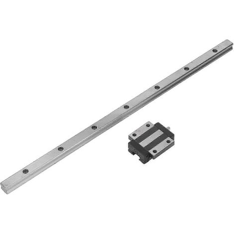 Kit de glissières à roulement linéaire à billes avec bloc en acier pour imprimantes 3D et pièces CNC 400 mm (1/5)