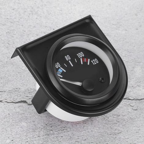 Manomètre de température d'eau pour voiture 2 pouces 12 V, 40-120 °C, pièces modifiées universelles (1/5)