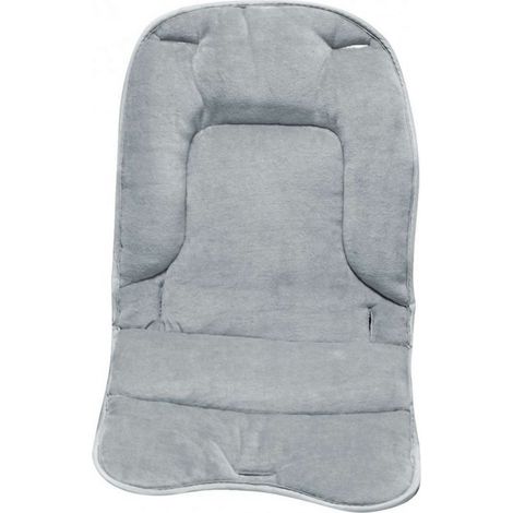 Coussin de confort pour chaise haute bébé enfant gamme Ptit - Gris perle - Monsieur Bébé