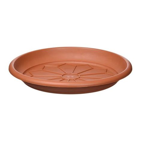 PLATO BASE MACETA NAXOS TERRACOTTA 20CM
