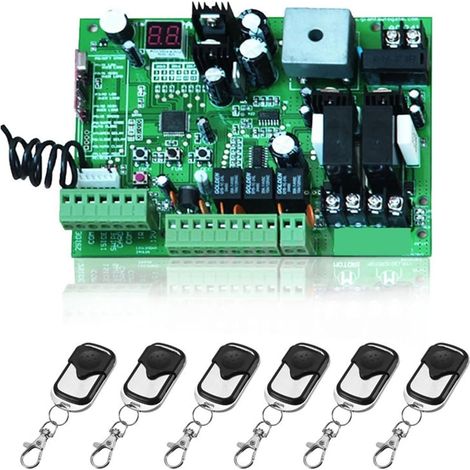 Kit d'ouvre-portes automatiques Carte universelle de Type 24V for panneau de commande d'ouvre-porte pivotant à Double bras automatique système de Center de contrôle intelligent pour accessoires de por (1/5)