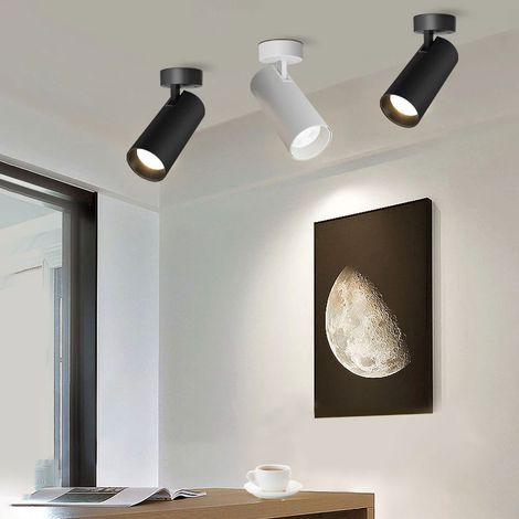 4er Schienensystem Weiß 20W Kaltweiß, LED Komplettset für Studio, Shop und Ausstellungsräume