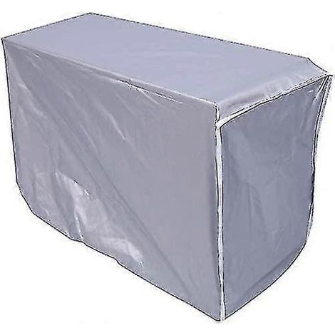 Housse de protection extérieure pour climatiseur, housse anti-poussière pour climatiseur extérieur, housse de protection extérieure pour climatiseur, housse anti-poussière, anti-neige, imperméable et (1/4)