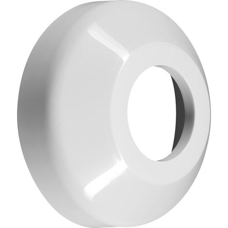Rosace 78/32mm, hauteur 34mm, ABS/blanc