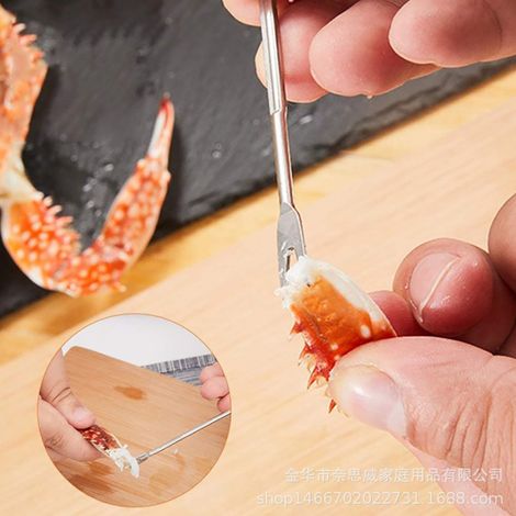 Set mit 9 Werkzeugen zum Schälen von Meeresfrüchten, Hummer und Krabben (1/5)