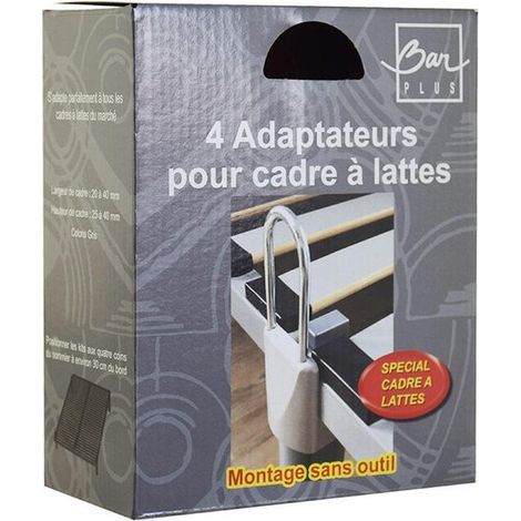 AUTRES 4 adaptateurs universels pour cadre à lattes et stop matelas (1/3)