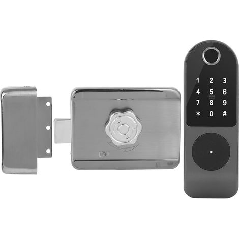 Serrure électronique WAFU à empreinte digitale sans fil avec carte à code intelligente pour la sécurité de votre domicile (1/5)
