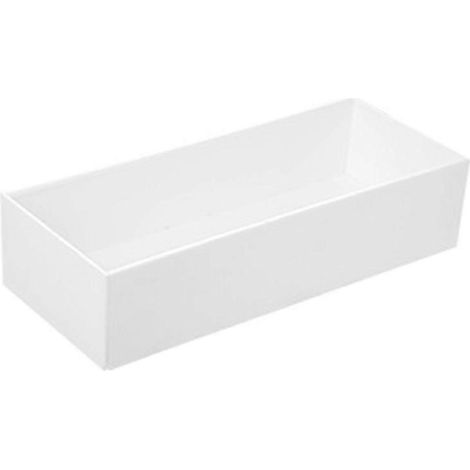 Organisateur de placard coulissant pour cuisine, panier de rangement coulissant, séparateurs de tiroir rétractables, boîte de rangement rectangulaire (1/5)