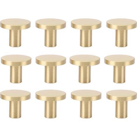 Lot de 12 boutons tiroir, meuble pratiques en alliage zinc avec (1/5)