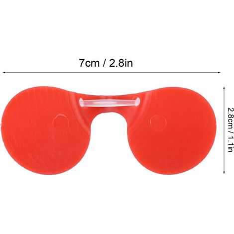 Anti-Kannibalismus-Brille für Hühner [Landwirtschaftliche Ausrüstung] – Packung mit 1000 Stück – 7 cm Kunststoffrahmen – Für Geflügel  2 kg