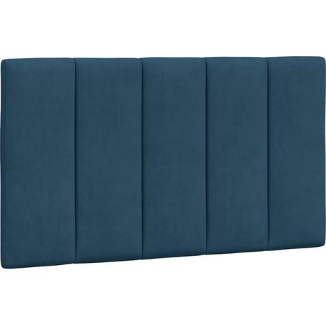 Maison Exclusive - Cuscino Testiera Hanko Blu 80 cm in Velluto