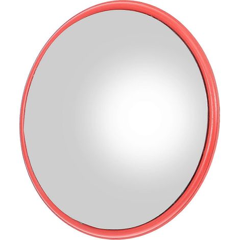 Miroir circulaire convexe grand angle d'intérieur, 30x30cm, miroir d'observation réfléchissant, 1 pièce. (1/5)