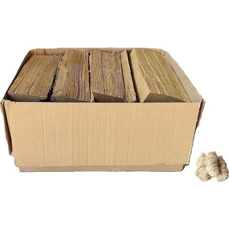 Dry Oak Firewood, Logs 25 cm, Fireplace, Pizza, Barbecue with Natural Firelighters (1/5)