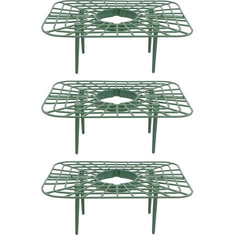 Ensemble de 3 supports à fraises pour la culture de plants de légumes dans un jardin ou une ferme. (1/5)