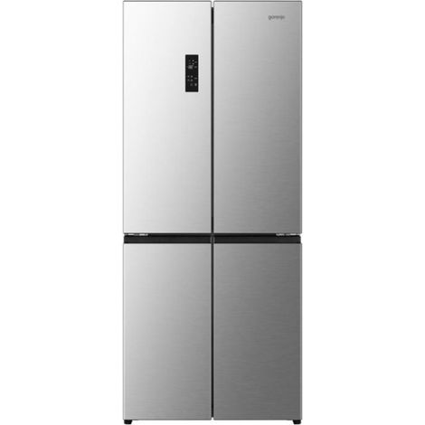Gorenje NRM819E61X, Frigorífico-congelador gran capacidad con tecnología NoFrost Plus y flujo de aire múltiple, Inox (1/3)