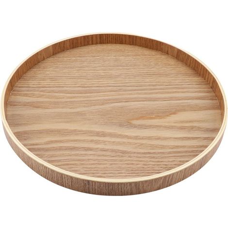 Plateau en Bois pour Service à Thé, Fruits, Bonbons et Décoration Maison (1/5)