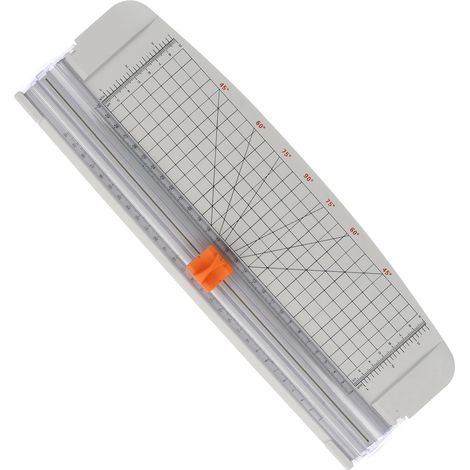 Coupe-papier portable et léger en plastique, pour les loisirs créatifs (1/5)