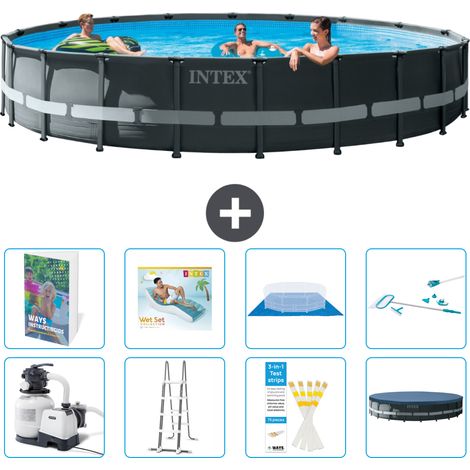Ultra XTR Pool Rund - 610x122 cm - 9-teilig S618
