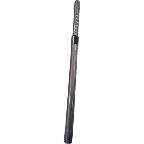Hoover 49025442 Tubo Telescopico per Asprirapolvere, Ricambio Originale, Estensibile, Allungabile, Compatibile con Aspirapolvere a Traino Hoover Enigma, Argento