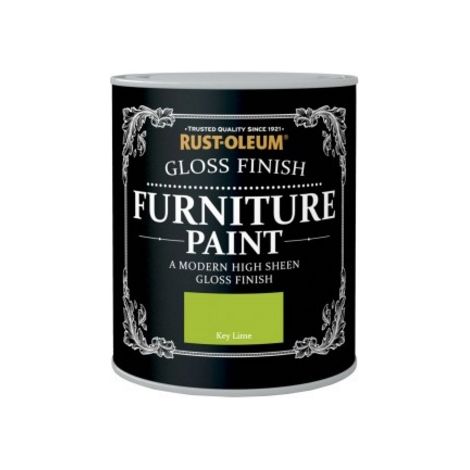 Rust-Oleum Gloss Furniture Paint - Key Lime - 750ML