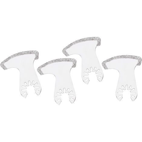 Fafeicy 4 Pcs Lame de Scie Carbure pour Découpe Marbre Ciment Accessoire Outil de Coupe (1/5)